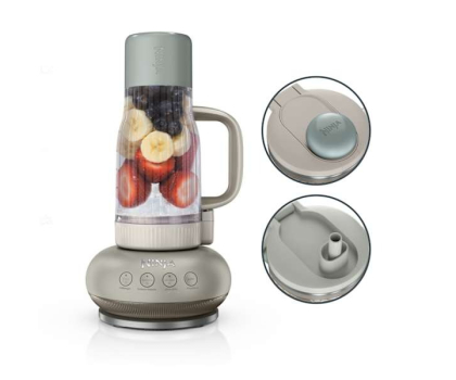 Blender NINJA Blender z przenośnym kubkiem Blendboss DB351EUST szary
